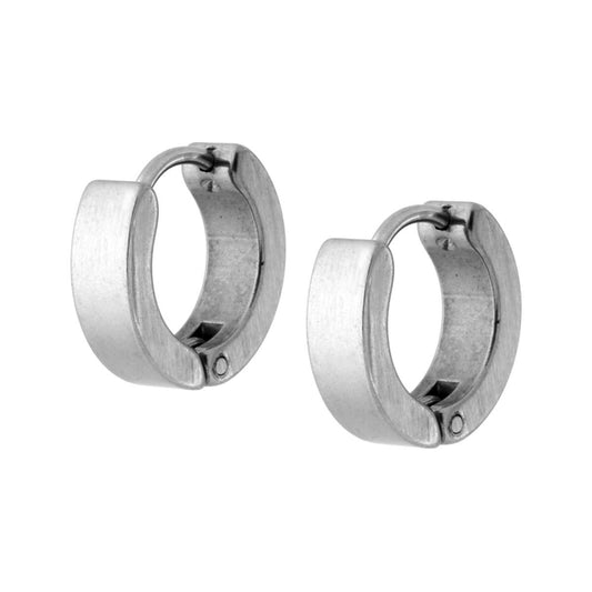 Ohrringe Kreis 13 mm aus Edelstahl - MeinSchmuckShop