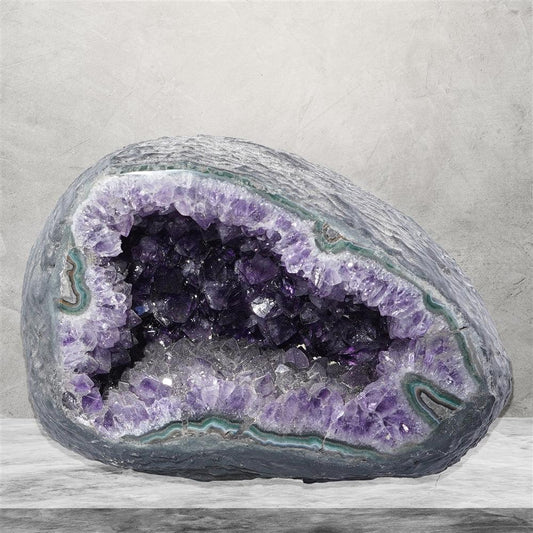 Amethyst-Höhle, 16cm, Unikat 526 - MeinSchmuckShop