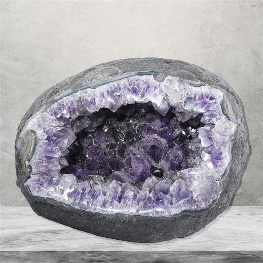Amethyst-Höhle, 16cm, Unikat 534 - MeinSchmuckShop