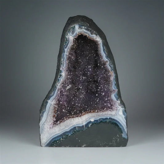 Amethystdruse poliert, 30cm, Unikat 574 - MeinSchmuckShop