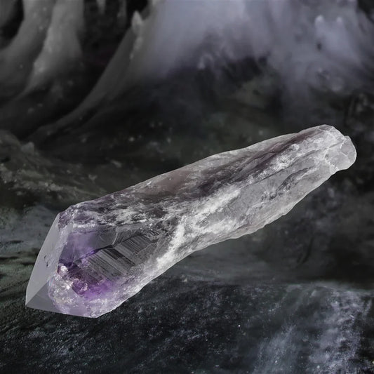 Amethyst-Spitze Unikat 229, 23,5cm - MeinSchmuckShop