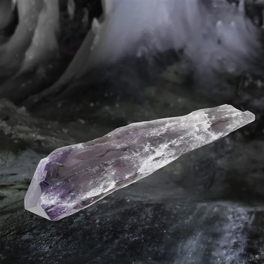 Amethyst-Spitze Unikat 234, 27,5cm - MeinSchmuckShop