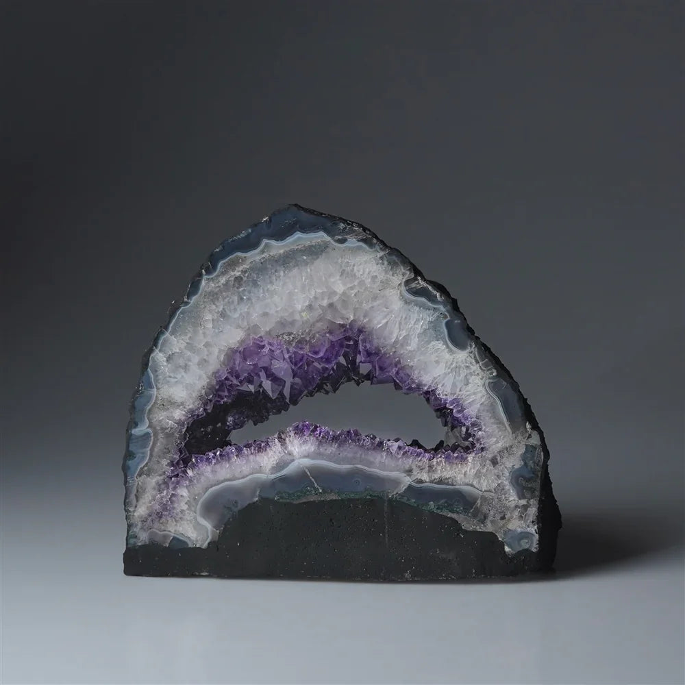 Formation Amethyst, 18cm, Unikat 268 - MeinSchmuckShop