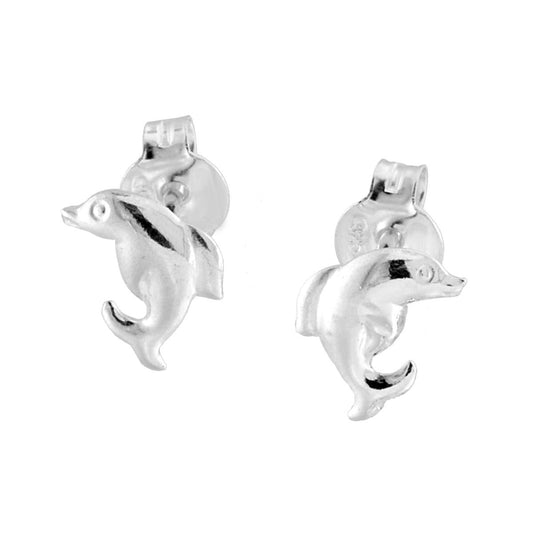 Ohrstecker Delfin aus Silber 925 - MeinSchmuckShop