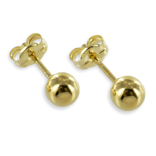 Ohrstecker Kugel 5mm Gold 333/000