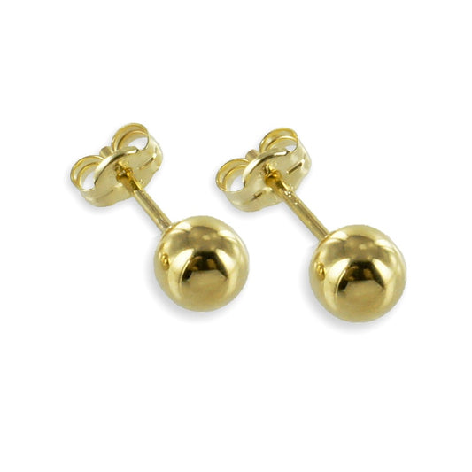 Ohrstecker Kugel 7mm Gold 333/000