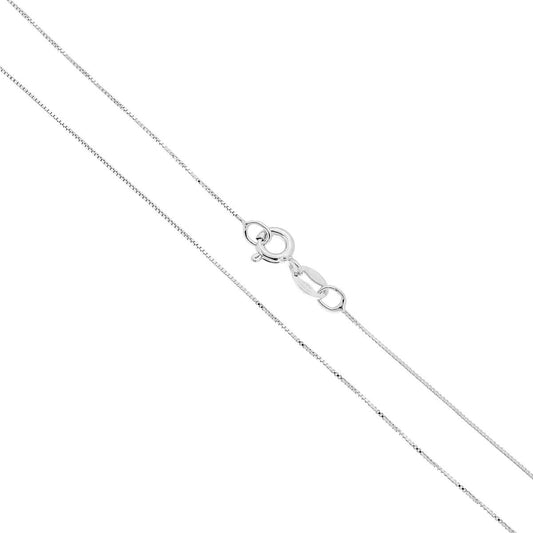 Venezianische Kette 010 Querschnitt 0,6 mm Länge 40 cm in Silber 925 - MeinSchmuckShop