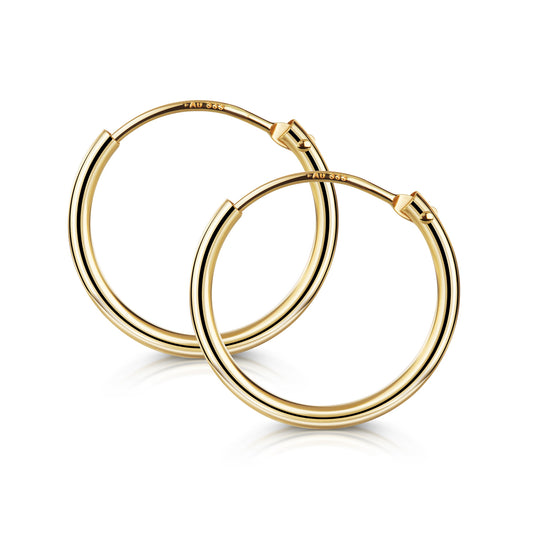 Creolen 13 mm - Gold 333/000