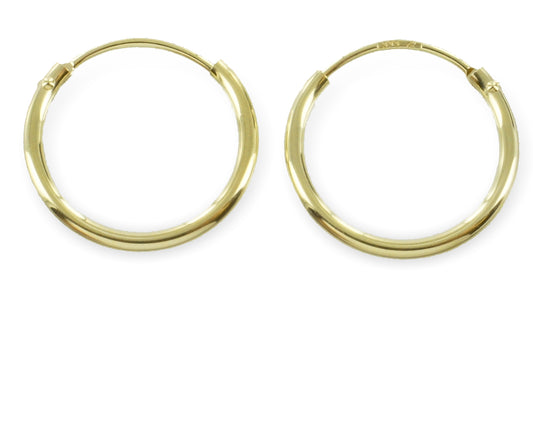 Creolen 15 mm - Gold 585/000