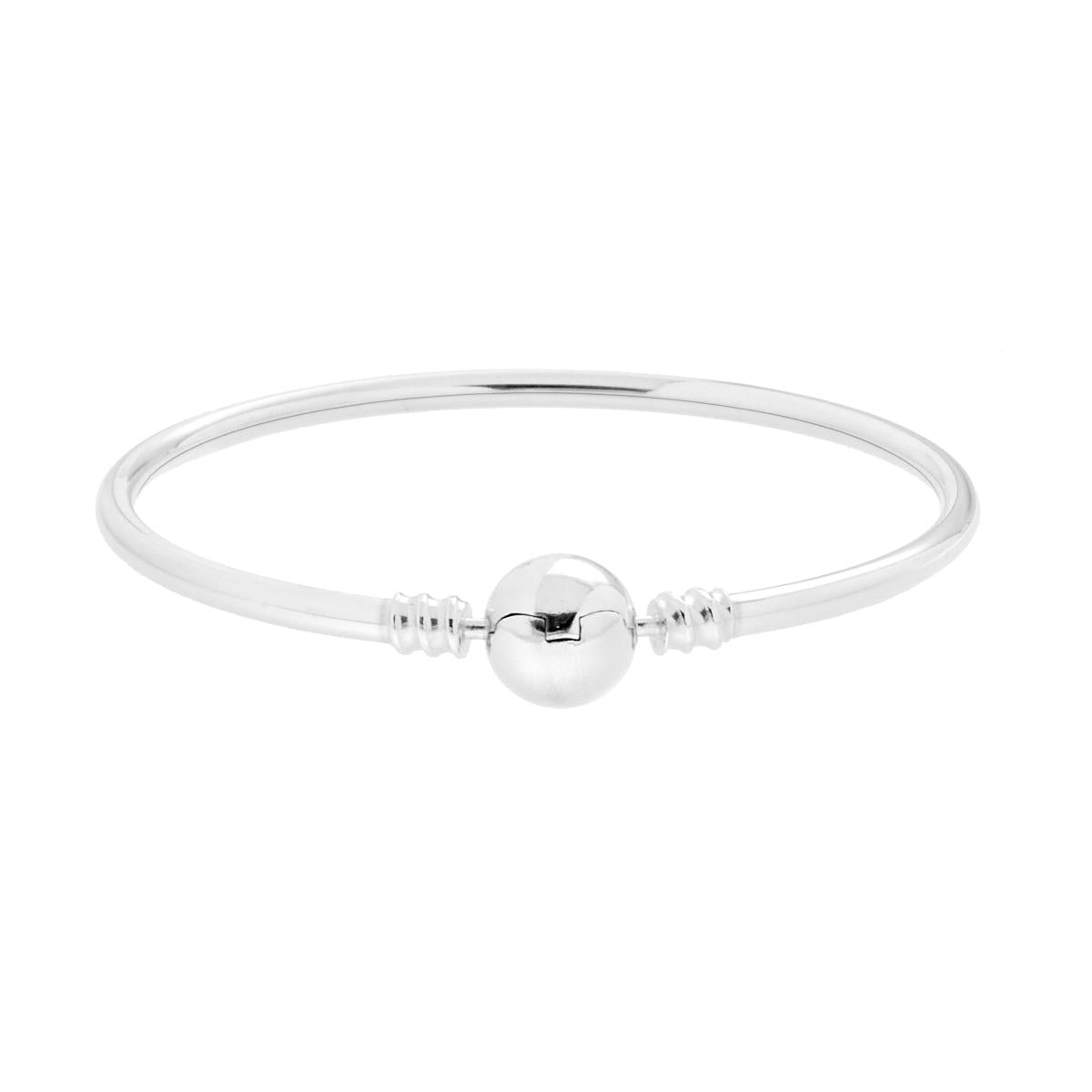 Armband aus 3-mm-Rohr mit Kugelverschluss aus Silber 925. - MeinSchmuckShop