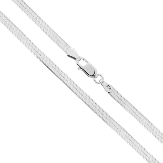 Magik-Diamantkette 040, Durchmesser 3,3 mm, Länge 40 cm, in Silber 925 galvanisch rhodiniert - MeinSchmuckShop