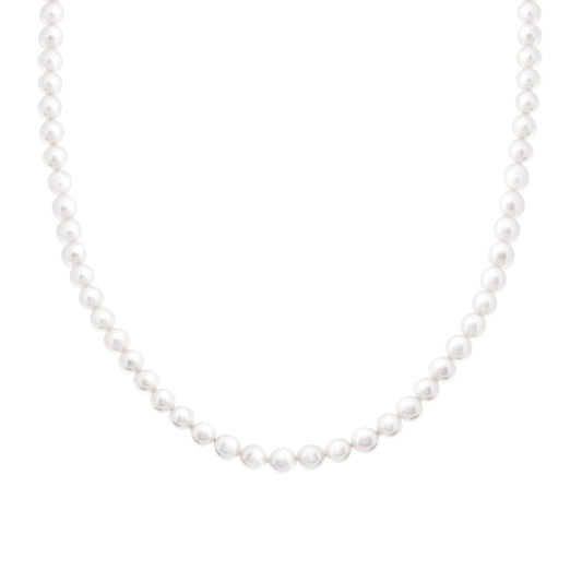 Kette mit Drahtperlen, 5 mm, aus Edelstahl - MeinSchmuckShop