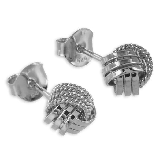 Ohrstecker Knoten Silber 925/000 - MeinSchmuckShop