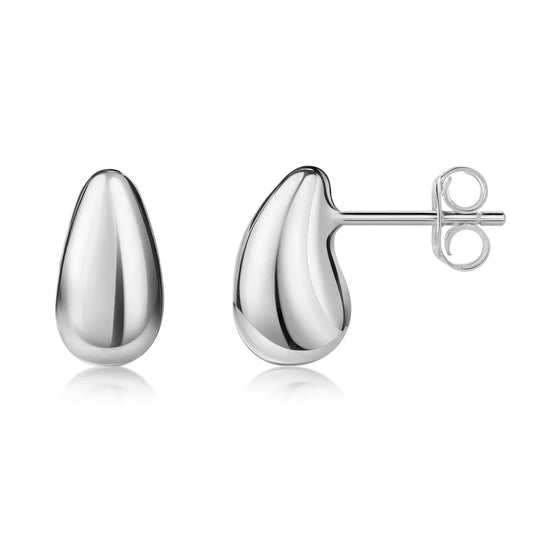 Ohrstecker Drop Silber 925/000 rhodiniert - MeinSchmuckShop