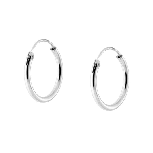Ohrringe Creolen 12 mm Silber 925 - MeinSchmuckShop
