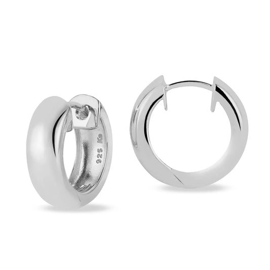 Klappcreolen Ø 18/5.8mm Silber 925/000 - MeinSchmuckShop