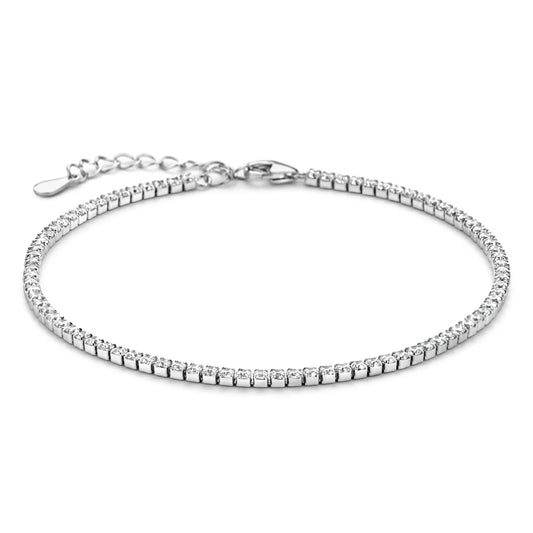 Tennisarmband mit Zirkonia weiß 1.75mm Silber 925/000 rhodiniert - MeinSchmuckShop