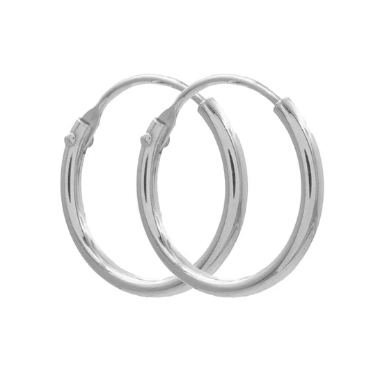 Creolen 1.2/13mm Silber 925/000 - MeinSchmuckShop