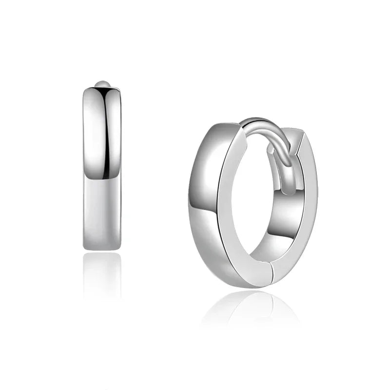 Klappcreolen 11/2.2mm Silber 925/000 - MeinSchmuckShop