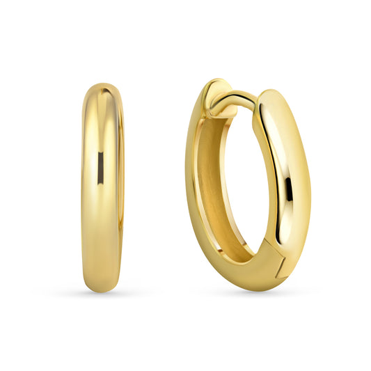 Klappcreolen Ø 14/2.5mm Gold 333/000