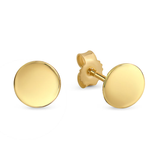 Ohrstecker Dot Ø 8mm Gold 333/000