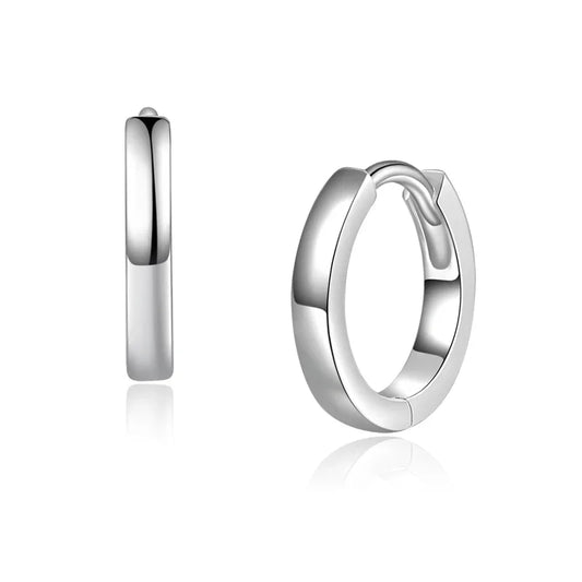 Klappcreolen 13/2.2mm Silber 925/000 - MeinSchmuckShop