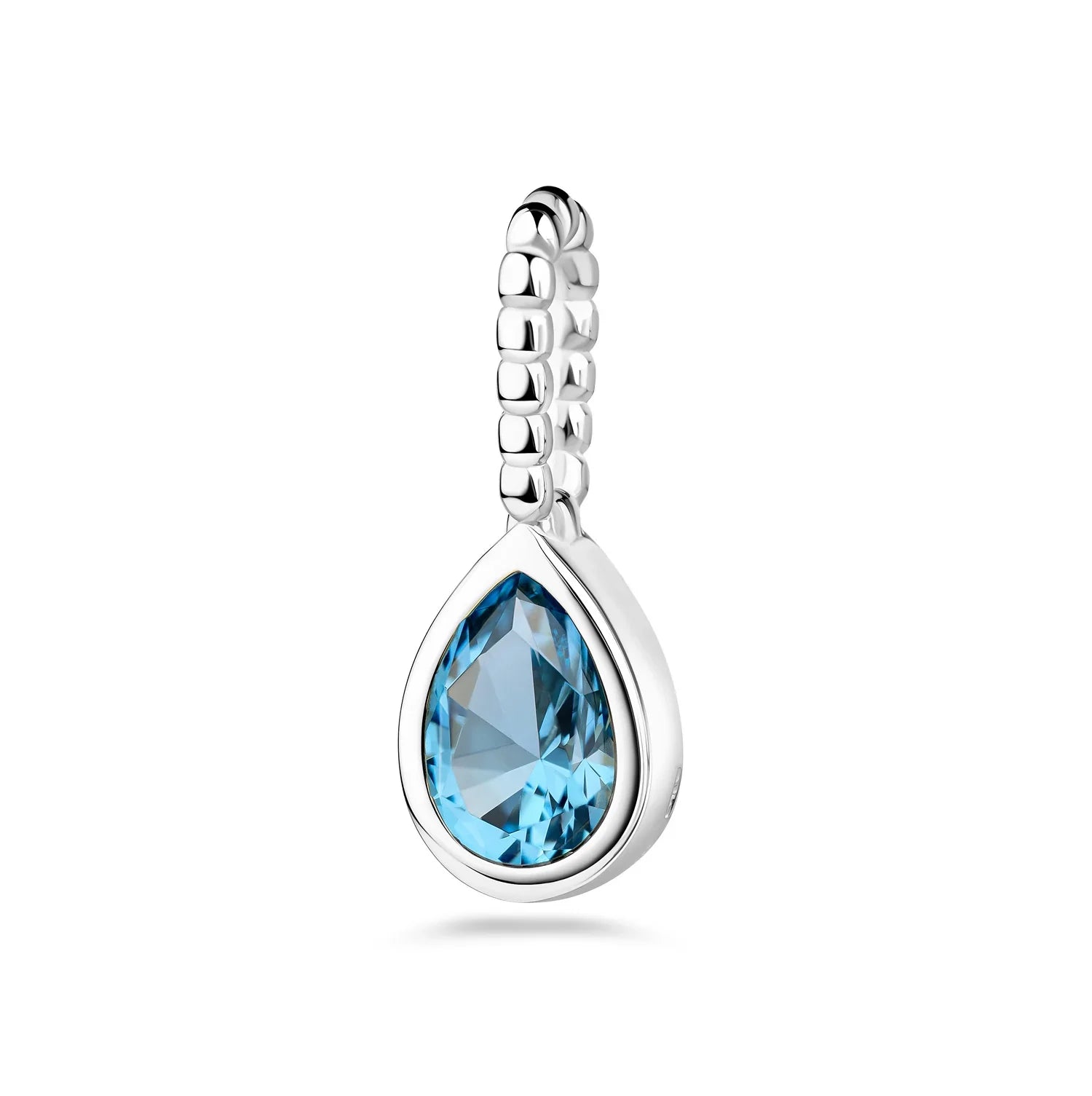Anhänger Tropfen mit Zirkonia in Royal Blue Silber 925/000 - MeinSchmuckShop