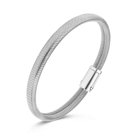 Milanaise-Armband 18cm Silber 925/000 - MeinSchmuckShop