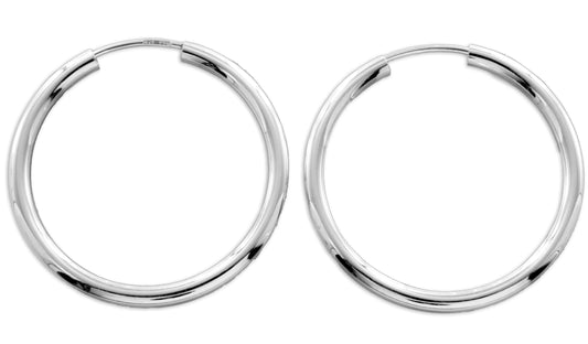 Creolen 30mm - Silber 925/000 - MeinSchmuckShop