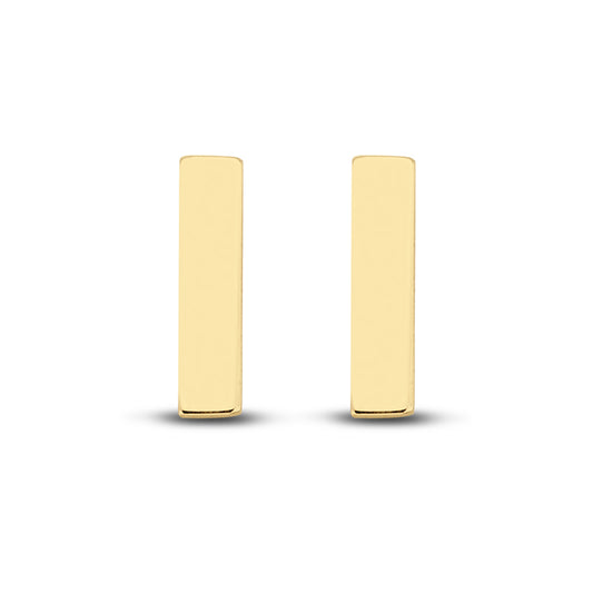 Ohrstecker Bar 6x1,4 mm Gold 585/000