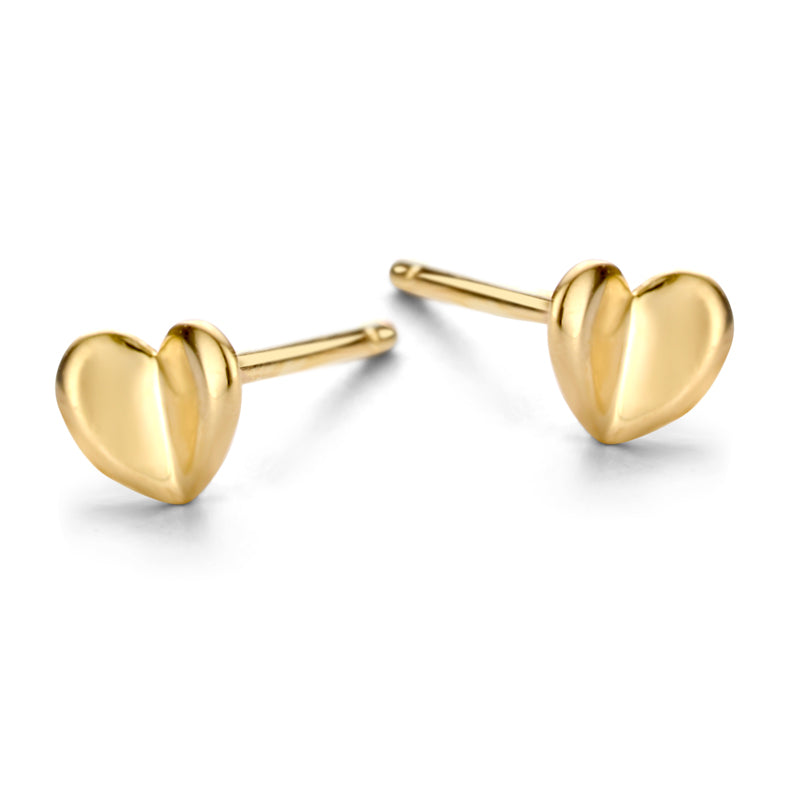 Ohrstecker Herz Gold 585/000 - MeinSchmuckShop