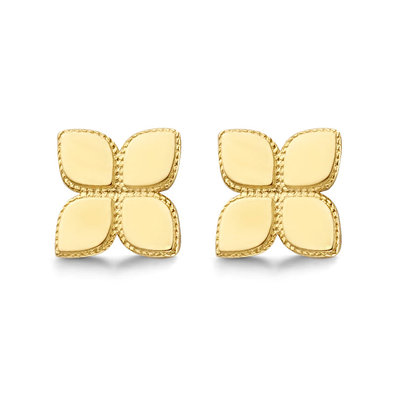 Ohrstecker Blume Gold 585/000 - MeinSchmuckShop