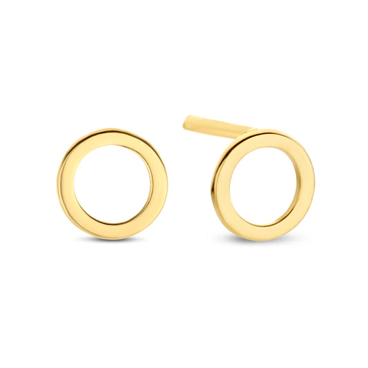 Ohrstecker Kreis Ø 4,5 mm Gold 585/000