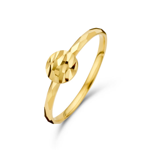 Damenring Dot Ø 5,8mm DC Gold 585/000 - MeinSchmuckShop