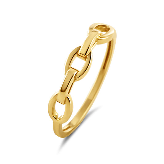 Kettenring 3.9mm breit Gold 585/000 - MeinSchmuckShop