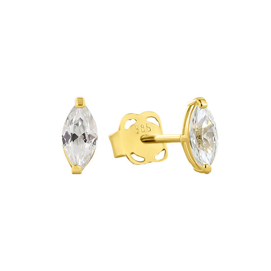 Ohrstecker Zirkonia Gold 585/000