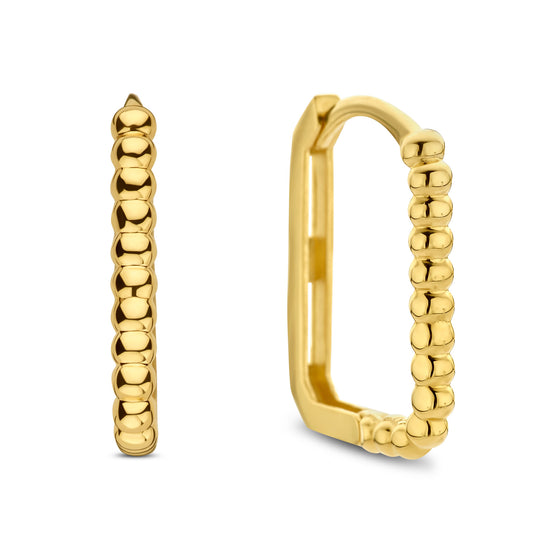 Klappcreolen 15x11x1.8mm Gold 585/000 - MeinSchmuckShop