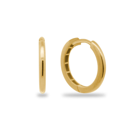 Klappcreolen 14.5/1.8mm Gold 585/000 - MeinSchmuckShop