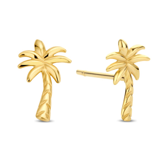 Ohrstecker Palme Gold 585/000