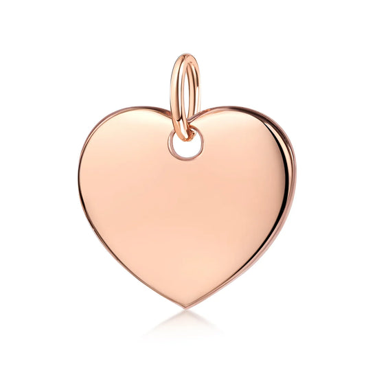 Anhänger Herz Silber 925/000 rosé vergoldet - MeinSchmuckShop