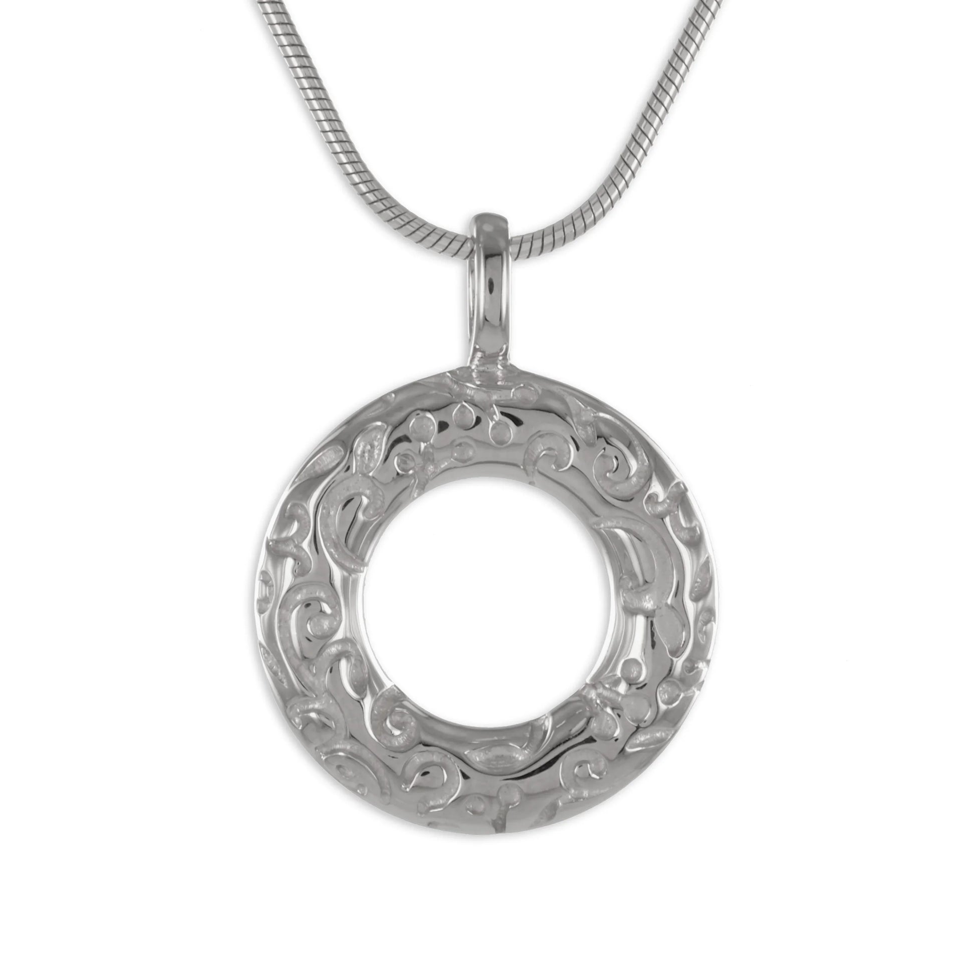 Anhänger mit Muster - Silber 925/000 - MeinSchmuckShop