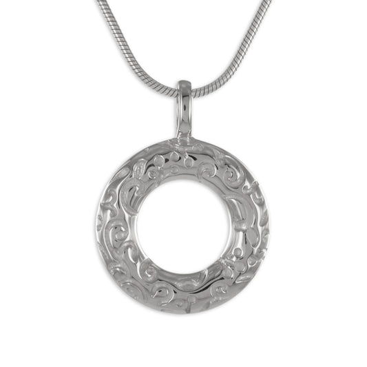 Anhänger mit Muster - Silber 925/000 - MeinSchmuckShop