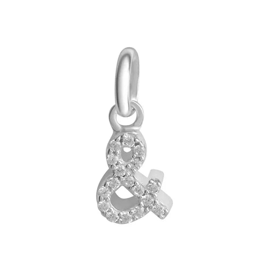 Anhänger &-Zeichen mit 17 Zirkonia Silber 925/000 - MeinSchmuckShop