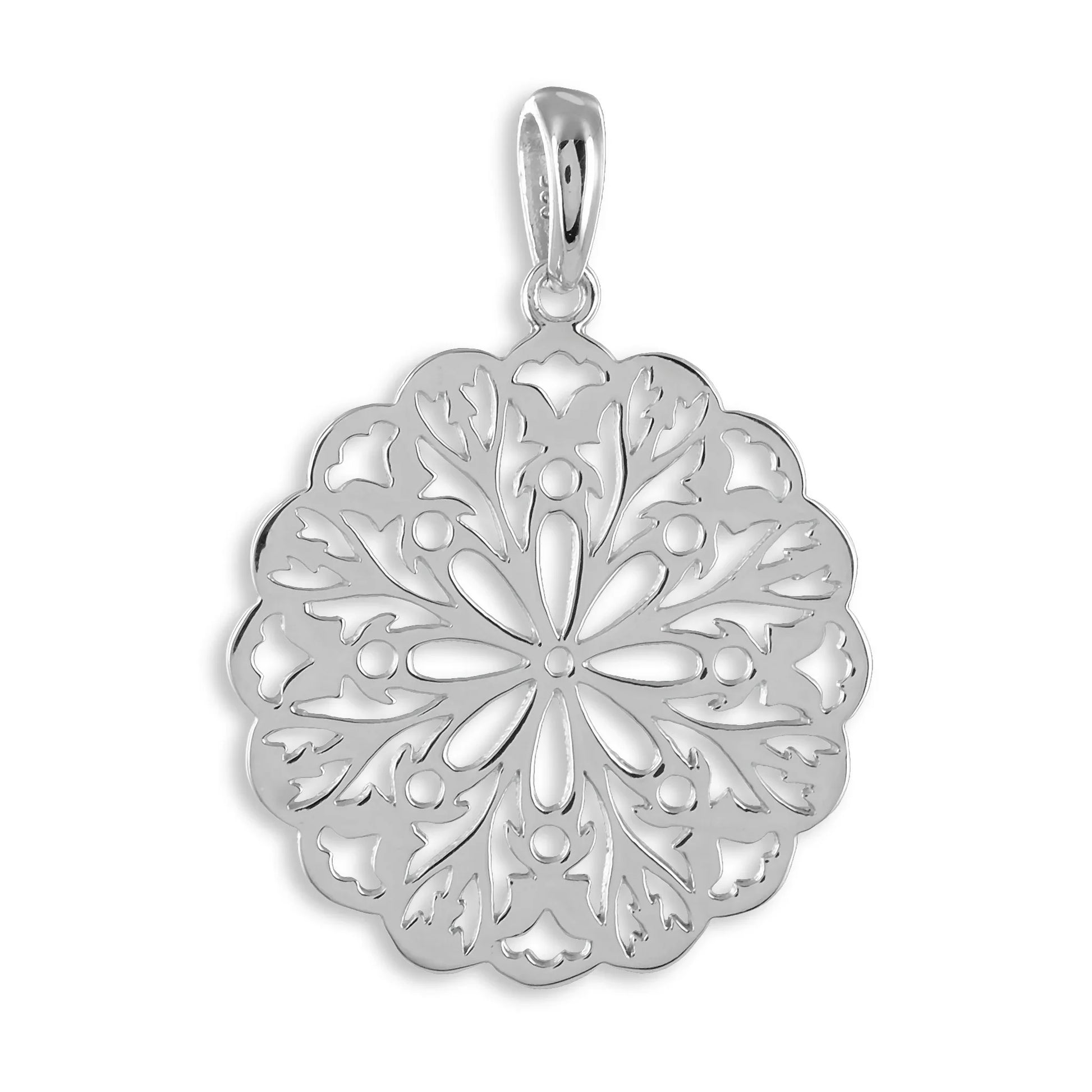 Anhänger Lebensblume Echt Silber 925/000 - MeinSchmuckShop