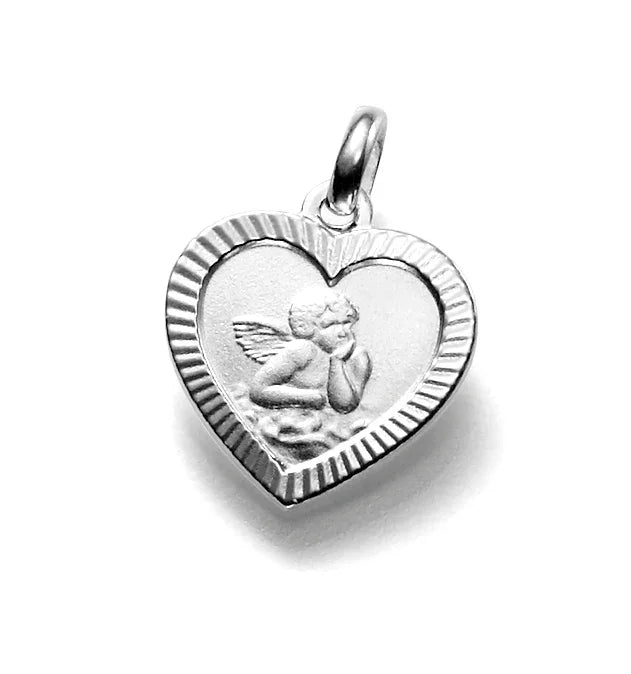 Anhänger Herz Schutzengel - Silber 925/000 - MeinSchmuckShop