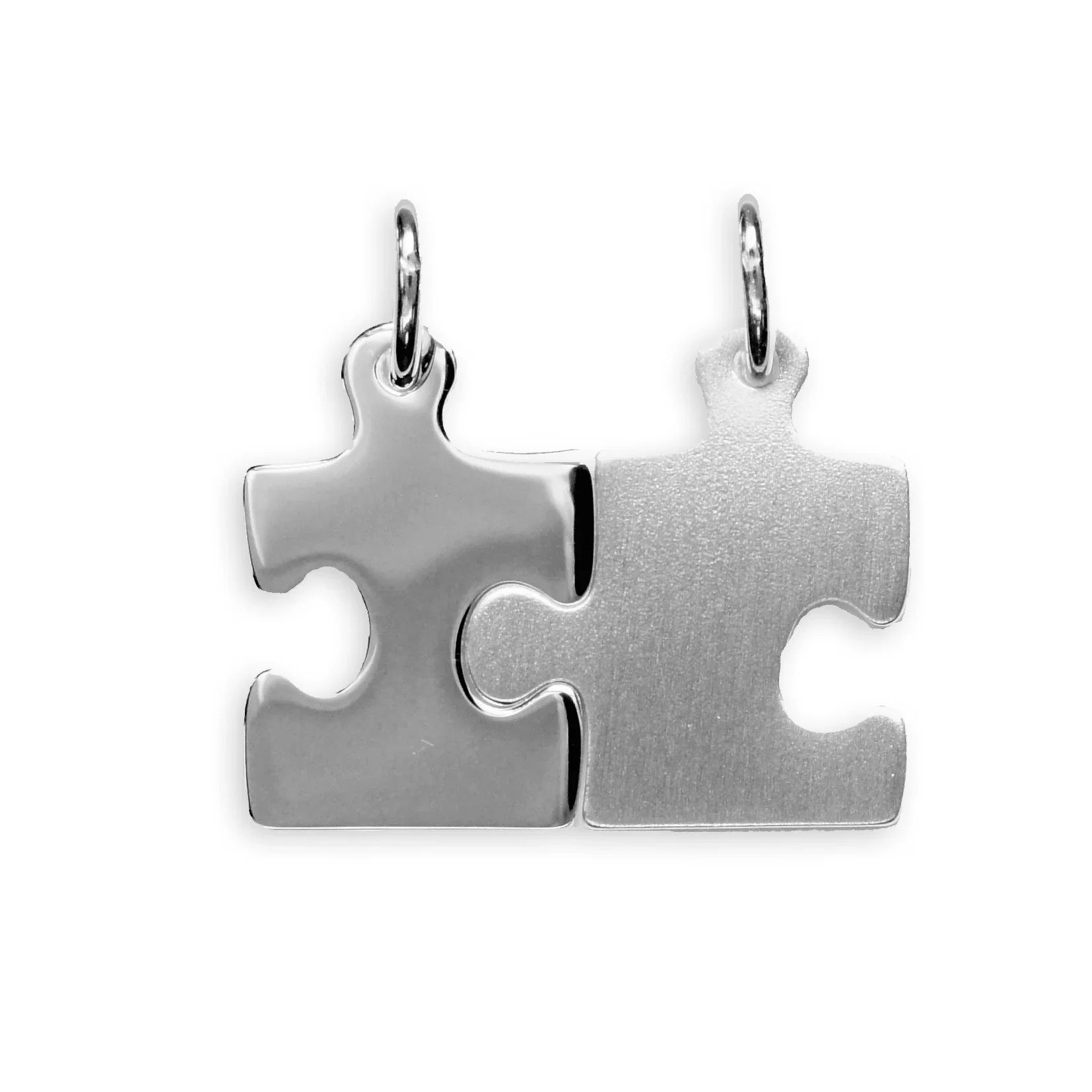 Doppelanhänger Puzzle - Silber 925/000 - MeinSchmuckShop