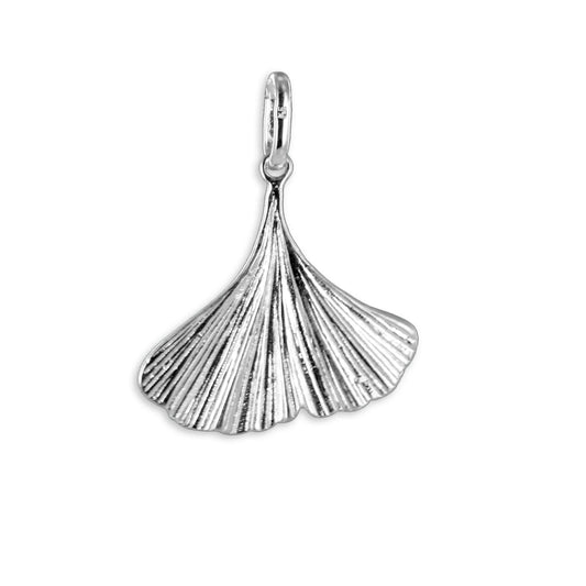 Anhänger Ginkgo-Blatt Silber 925/000 - MeinSchmuckShop