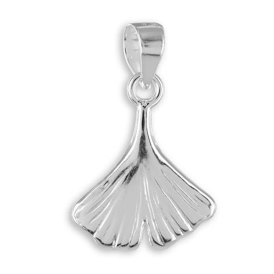 Anhänger Ginkgo-Blatt - Silber 925/000 - MeinSchmuckShop