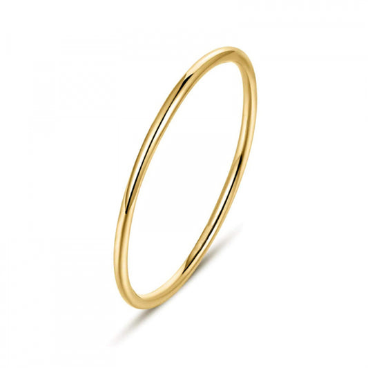 Stackable Ring schmal 1.1mm Silber 925/000 vergoldet