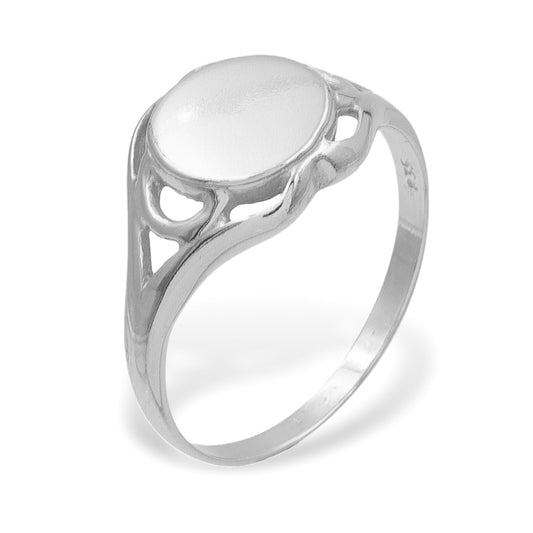 Siegelring für Damen Vintage Silber 925/000